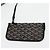 Borsa tote PM Saint Louis Herringbone GOYARD in pelle PVC nera Auth yk18382SM - vista 21