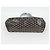 Borsa tote PM Saint Louis Herringbone GOYARD in pelle PVC nera Auth yk18382SM - vista 5