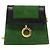 Céline Pochette a catena CELINE in pelle scamosciata verde oro Auth BD2160 D'oro - vista 13