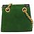 Céline Pochette a catena CELINE in pelle scamosciata verde oro Auth BD2160 D'oro - vista 2