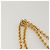Céline Pochette a catena CELINE in pelle scamosciata verde oro Auth BD2160 D'oro - vista 8