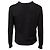 Autre Marque FG Roma Cardigan aus Wolle Dunkelgrau - Ansicht 3