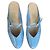 Mules Salvatore Ferragamo Audrey in vernice blu