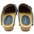 Chanel Blue 2014 Interlocking CC Logo Distressed Leather Clogs - view 6