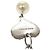 Collana rosa con design a cuore Miu Miu Argento - vista 6