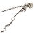 Collana rosa con design a cuore Miu Miu Argento - vista 8