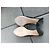 Sergio Rossi Sandalen aus Lackleder Dunkelgrau - Ansicht 2