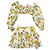Autre Marque Conjunto de dos piezas La Semaine Paris Limoncello Limón Algodón Talla 36 Multicolor