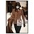 Chanel Chaqueta de tweed marrón estilo supermodelo rarefied de 1993 Multicolor - vista 2