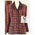 Chanel Chaqueta de tweed marrón estilo supermodelo rarefied de 1993 Multicolor - vista 4