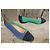 Autre Marque Décolleté Princess in camoscio blu e verde - vista 3