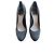 Dior High Heels aus grauem Leder mit CD Logo Größe 36
