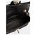 Borsa mini in satin nero Chanel con rossetto - vista 4
