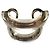 Bracciale trasparente Gucci in oro champagne D'oro - vista 3
