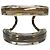 Bracciale trasparente Gucci in oro champagne D'oro - vista 4