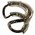 Bracciale trasparente Gucci in oro champagne D'oro - vista 9