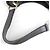 Borsa a spalla in nylon nero Gucci - vista 6