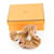 Hermès Hermes Claudia Leather Scrunchie Brown