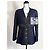 Chanel París / Egipto Chaqueta Celestial Gleam con Botones CC Gripoix 36 FR Azul marino - vista 9