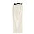 Chanel 2008 Slim Jeans Hose FR36 Ecru Baumwolle Denim Bootcut Jeans US27 Roh