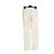 Chanel 2008 Slim Jeans Hose FR36 Ecru Baumwolle Denim Bootcut Jeans US27 Roh - Ansicht 4