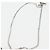 Bolso con correa de collar PRADA, panel triangular, tono plateado auténtico 118871M - vista 14
