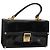 Borsa Vanity VERSACE Smalto Nero Oro Auth bs26705 D'oro