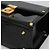 Borsa Vanity VERSACE Smalto Nero Oro Auth bs26705 D'oro - vista 10