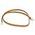 LOUIS VUITTON Sangle en cuir 45,7" Beige LV Auth 124912