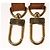 LOUIS VUITTON Sangle en cuir 45,7" Beige LV Auth 124912 - vue 7
