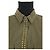 Laurence Dolige Camisa de algodón caqui - vista 3