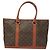 LOUIS VUITTON Monogram Sac Weekend PM Bolsa de Mano M42425 LV Auth BA2696 Monograma - vista 2