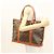LOUIS VUITTON Monogram Sac Weekend PM Bolsa de Mano M42425 LV Auth BA2696 Monograma - vista 22