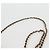 CHANEL Matelassé Bandiera a Scacchi Borsa a Spalla con Catena Nylon Beige CC Auth 125975M D'oro - vista 9