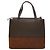 Borsa a mano BURBERRY in pelle scamosciata marrone Auth BA2670 - vista 3