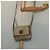 Céline Borsa a spalla in tela Macadam CELINE PVC beige Auth 118792 - vista 22