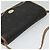 Christian Dior Schultertasche aus Waben-Canvas PVC Schwarz Gold Auth BA2589 Golden - Ansicht 6