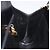 Borsa a spalla in pelle nera e oro Gancini Chain di Salvatore Ferragamo Auth 124746 Nero D'oro - vista 18