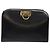 Borsa a spalla in pelle nera e oro Gancini Chain di Salvatore Ferragamo Auth 124746 Nero D'oro - vista 2