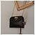 Borsa a spalla in pelle nera e oro Gancini Chain di Salvatore Ferragamo Auth 124746 Nero D'oro - vista 20