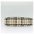 Burberry Nova Check Schultertasche aus Canvas Beige Silber Authentisch BA2560 - Ansicht 9