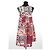 Stella Forest Rotes Seidenkleid - Ansicht 4
