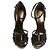 Lanvin Tacchi Sandali EU38 Nero Satinato Tacchi Sandali UK5 US7.5 Nuovo - vista 2