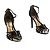 Lanvin Tacchi Sandali EU38 Nero Satinato Tacchi Sandali UK5 US7.5 Nuovo - vista 3