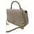 Borsa a mano Chanel Coco Handle in pelle beige