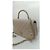 Borsa a mano Chanel Coco Handle in pelle beige - vista 3