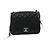 Wallet On Chain Piccola borsa a tracolla Chanel Nero