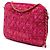 Girl Bolsa transversal Chanel em tweed rosa para meninas - vista 2