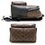 Louis Vuitton Monogram Macassar Discovery Rucksack PM Braun Schwarz - Ansicht 2