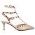 Valentino Garavani Pumps Slingback in pelle Rockstud Valentino Multicolori Multicolore - vista 6